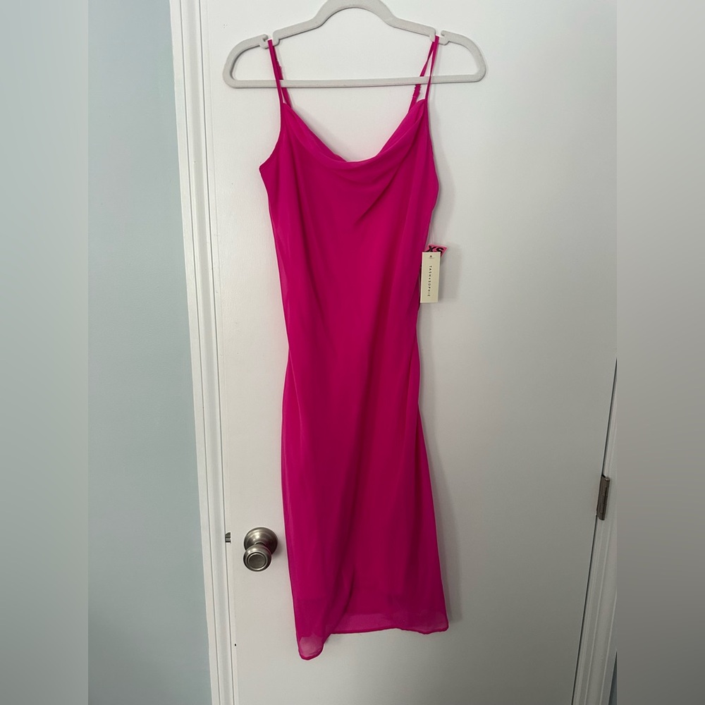 Tash + Sophie Fuchsia Dress